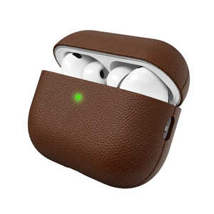 KEYBUDZ AirPodsPro3 Artisan イタリアン本革ケース ブラウン KB28314APP3 KEYBUDZ AirPodsPro3 Artisan イタリアン本革ケース ブラウン KB28314APP3
