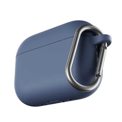KEYBUDZ AirPodsPro3 Elevate シリコンケース ブルー KB28316APP3 の