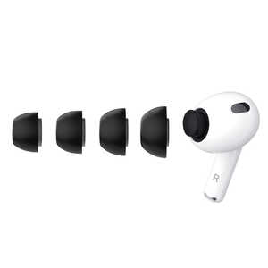 KEYBUDZ HYPERFOAM Comfort イヤーチップ for AirPods Pro 3 XS/S/M/L 各1ペア ブラック KB28426APP3