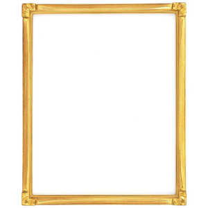 同志舎 木製デッサン額(手彫り) 珠クレタ 太子 金 シュクレタGタイシ