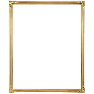 同志舎 木製デッサン額(手彫り) 珠クレタ 四ツ 金 シュクレタGヨツ