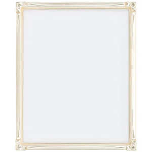 同志舎 木製デッサン額(手彫り) 珠クレタ 八ツ 銀 シュクレタSヤツ