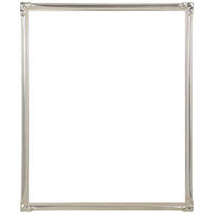 同志舎 木製デッサン額(手彫り) 珠クレタ 四ツ 銀 シュクレタSヨツ