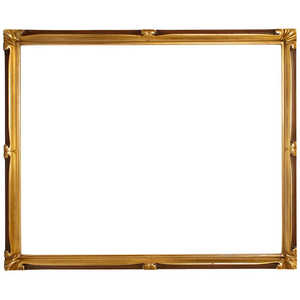 同志舎 木製デッサン額(手彫り) 珠かんざし 吋 金＋朱 シュカンザシGシュインチ