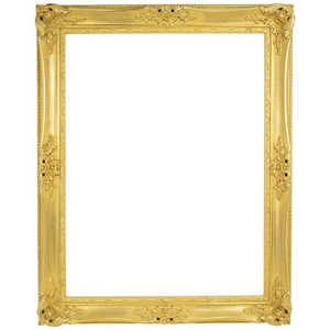 同志舎 木製デッサン額 ルイ14世水彩 半切 金 ルイ14セイスイサイGハンセツ