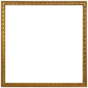 同志舎 木製額(正方形サイズ) 梅小紋 25角 金 ウメコモンG25X25