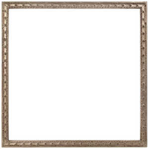 同志舎 木製額(正方形サイズ) 梅小紋 25角 銀 ウメコモンS25X25