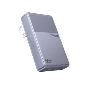 UGREEN Nexode Air �}���[�d�� Slim 100W 3�|�[�g �mUSB-C×2 / USB-A×1 / 3�|�[�g�n 75554