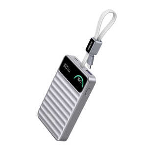 UGREEN Nexode Wavy 10000mAh ���o�C���o�b�e���[ 45W �m2�|�[�g�n �V���o�[ 95035B