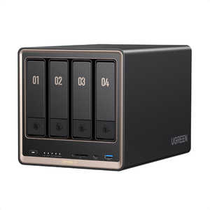 UGREEN NASync DXP4800 GT ［据え置き型］ ブラック 16060