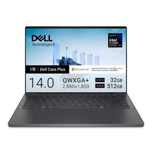 DELL �f�� �m�[�g�p�\�R�� XPS 14 DA14260 [ Copilot+ PC / 14�^ / Win11 Home / Core Ultra 7 / 32GB / 512GB / M365 ] MCX94T-GWM3C