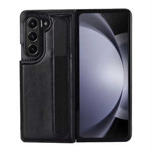 STYLEPROMOTION Galaxy Z Fold7 ペンホルダー付ウォレットケース ブラック AP-GZFD7PENBK