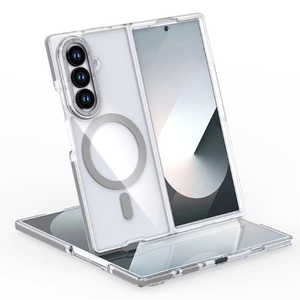 STYLEPROMOTION Galaxy Z Fold7 クリアケース グレー AP-GZFD7CLRGY