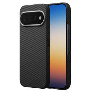 PITAKA Pixel 11ProXL �G�b�W�P�[�X �m��/�O���[�c�C���^�n �m�w�ʃP�[�X / Magsafe�Ή��n �u���b�N/�O���[ GPB2601