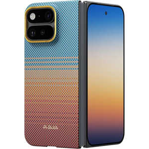 PITAKA Pixel 11 Pro Fold �G�b�W�P�[�X �mSunset2.0 California Dream-01(�J���t�H���j�A�h���[��0.1)�n �m�w�ʃP�[�X / Magsafe�Ή��n GPB2602PF
