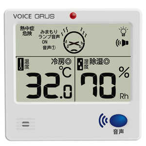 インテック 音声みまもり温湿度計 GRS111-VJ インテック 音声みまもり温湿度計 GRS111-VJ