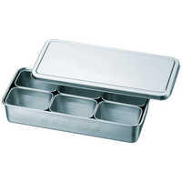 スギコ 18-8検食用容器 田型日付入 6個入 327×148 スギコ 18-8検食用容器 田型日付入 6個入 327×148