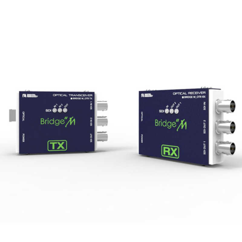 エーディテクノ エーディテクノ 超小型軽量3G-SDI信号対応光延長器 M_OTR M_OTR