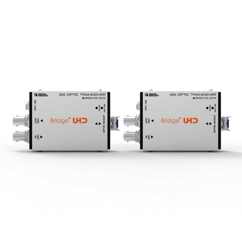 エーディテクノ エーディテクノ 超小型軽量12G-SDI対応光延長器 UHD_M_OTR UHD_M_OTR