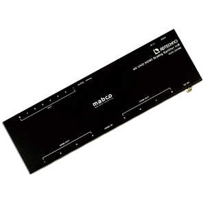 エーディテクノ スケーリング機能搭載 業務用薄型HDMI 2.0a 8分配器 HUS-0108E