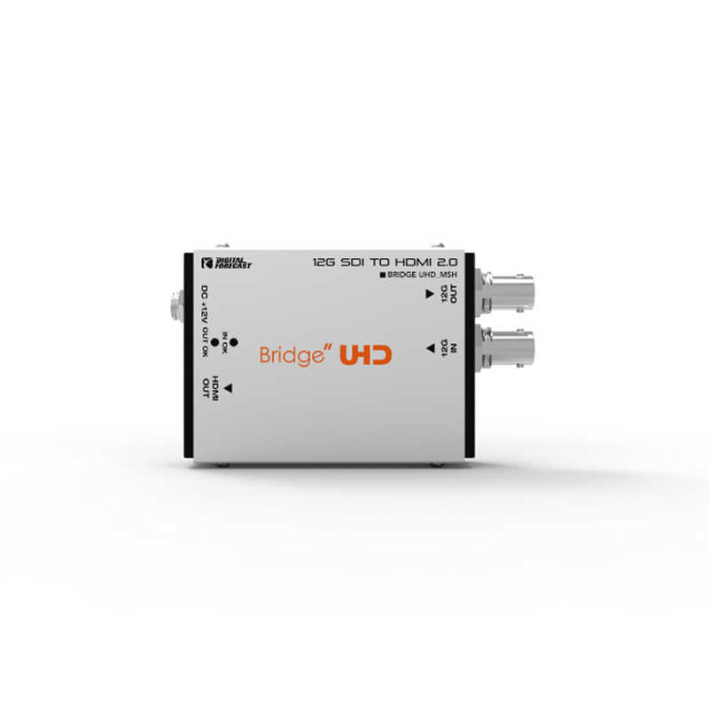 エーディテクノ エーディテクノ 4K UHD対応 超小型軽量12G-SDI→HDMI 2.0 コンバーター UHD_MSH UHD_MSH