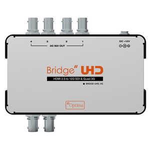 エーディテクノ UHD_HS 4K UHD対応 HDMI 2.0→12G-SDI/クワッド3G-SDIコンバーター UHD_HS