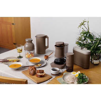 ウィナーズ 自動調理ポット recolte(レコルト) モカブラウン RSY-2(MBR