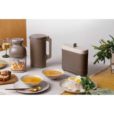 ウィナーズ 自動調理ポット recolte(レコルト) モカブラウン RSY-2(MBR