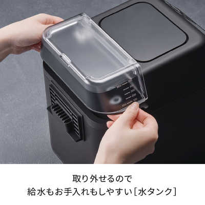 未使用　レコルト recolte　ナチュラルブラック recolte（レコルト）ハイスチームエアーオーブン ナチュラル