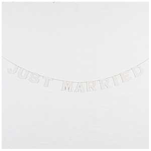 シエル ミニペーパーガーランドJUST MARRIED PGM001 シエル ミニペーパーガーランドJUST MARRIED PGM001