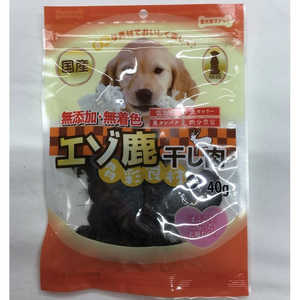 レーブエンタープライズ 無添加 エゾ鹿干し肉 40g レーブエンタープライズ 無添加 エゾ鹿干し肉 40g