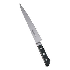 青木刃物製作所 堺孝行 日本鋼(ツバ付)筋引 21cm 青木刃物製作所 堺孝行 日本鋼(ツバ付)筋引 21cm