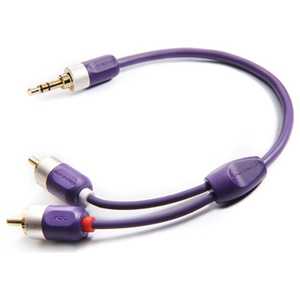 ALPHADESIGNLABS ID-35R/1.2 MINI⇔RCAケーブル iD-35R ALPHADESIGNLABS ID-35R/1.2 MINI⇔RCAケーブル iD-35R