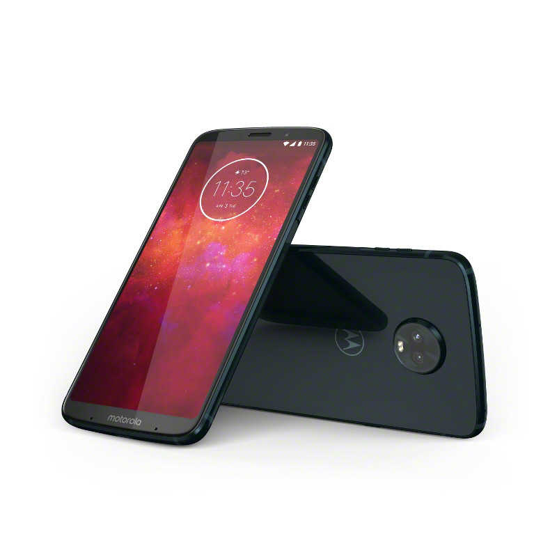 Motorola Z3 Play ＆ Moto Power Pack Unlocked (AT＆T Sprint T-Mobile Verizon) 64GB Deep Indigo (US 　) PA9S0000US - 1
