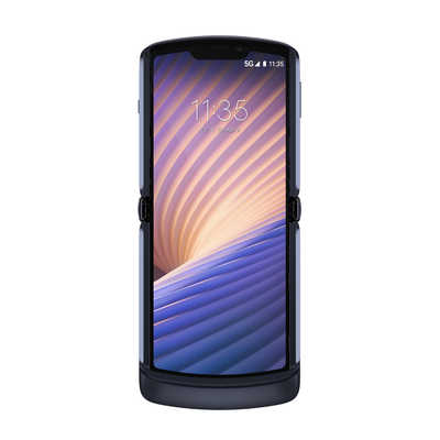 モトローラ SIMフリースマートフォン motorola razr 5G［メモリ 
