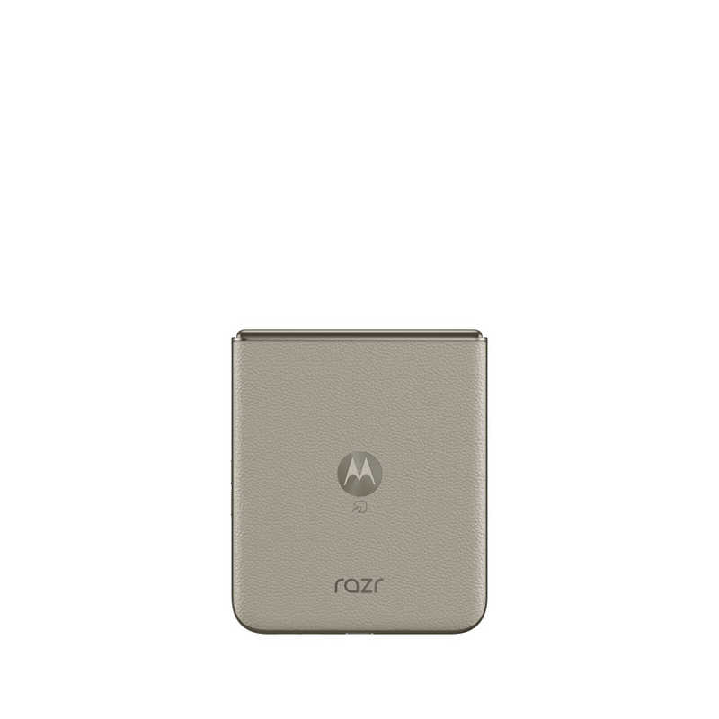 モトローラ モトローラ SIMフリースマートフォン razr 50 MediaTek Dimensity 7300X 6.9インチ メモリ/ストレージ：12GB/512GB サンドクリーム PB230001JP PB230001JP