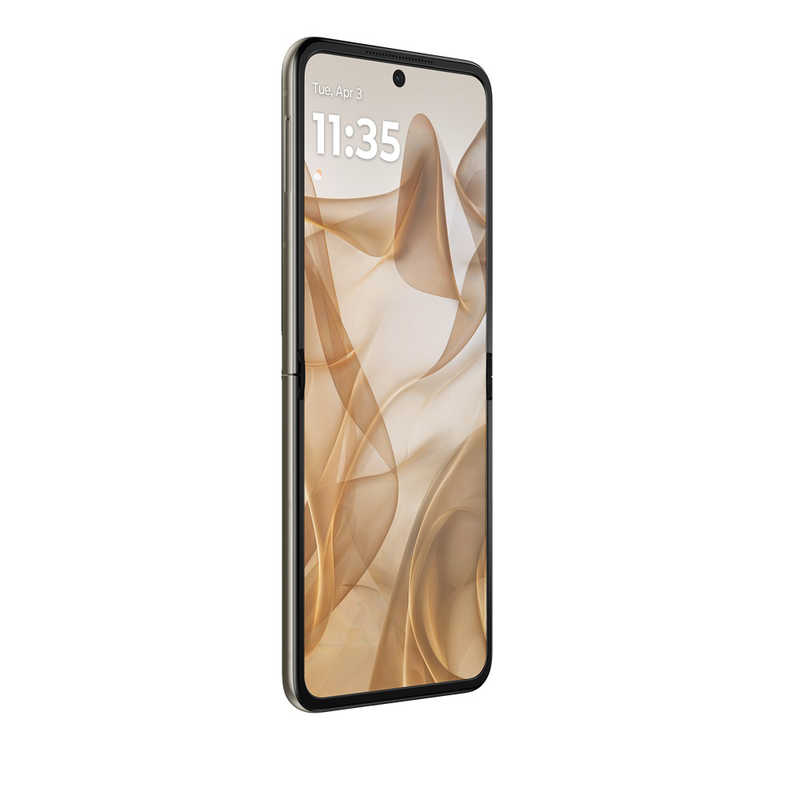 モトローラ モトローラ SIMフリースマートフォン razr 50 MediaTek Dimensity 7300X 6.9インチ メモリ/ストレージ：12GB/512GB サンドクリーム PB230001JP PB230001JP