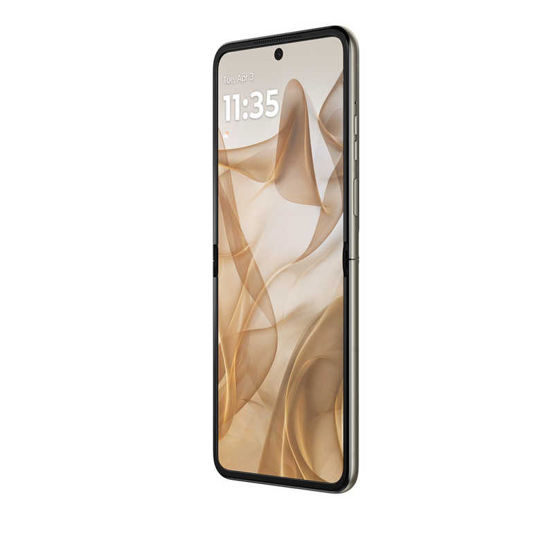 モトローラ モトローラ SIMフリースマートフォン razr 50 MediaTek Dimensity 7300X 6.9インチ メモリ/ストレージ：12GB/512GB サンドクリーム PB230001JP PB230001JP