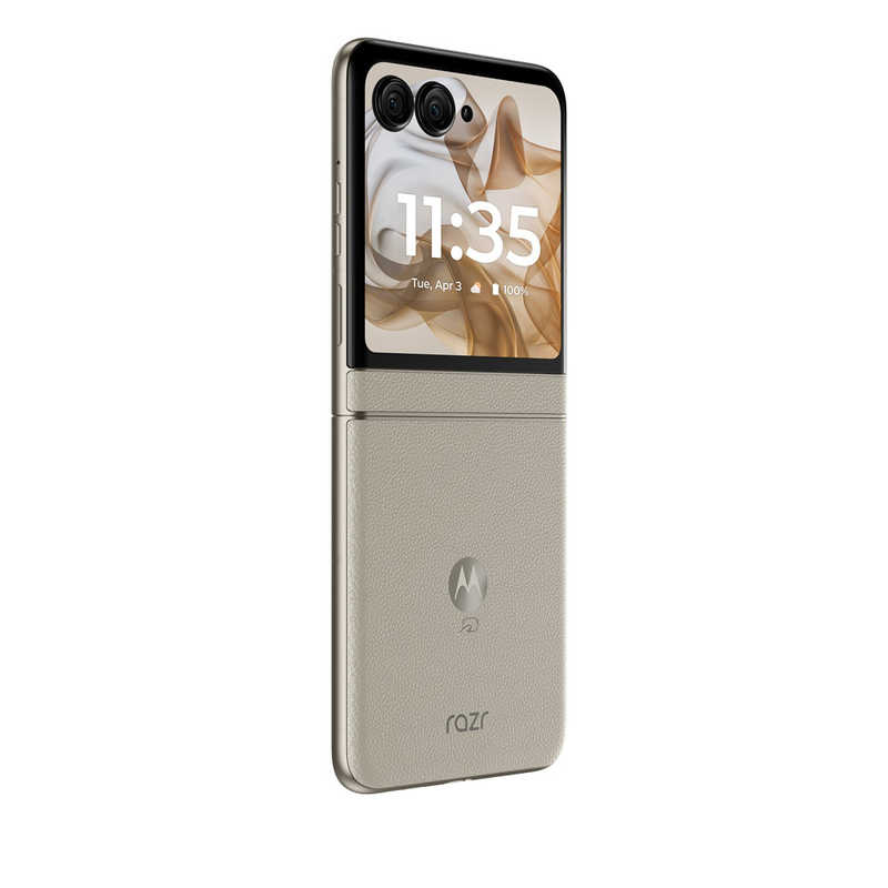モトローラ モトローラ SIMフリースマートフォン razr 50 MediaTek Dimensity 7300X 6.9インチ メモリ/ストレージ：12GB/512GB サンドクリーム PB230001JP PB230001JP