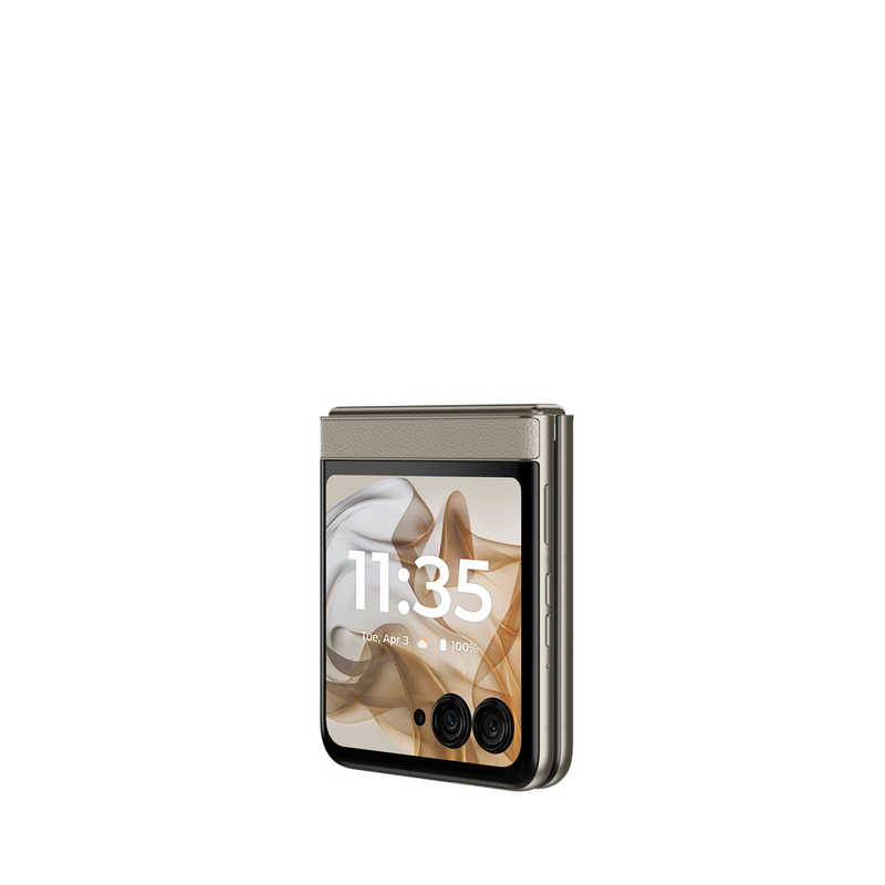 モトローラ モトローラ SIMフリースマートフォン razr 50 MediaTek Dimensity 7300X 6.9インチ メモリ/ストレージ：12GB/512GB サンドクリーム PB230001JP PB230001JP