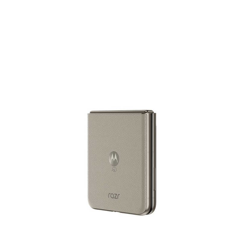 モトローラ モトローラ SIMフリースマートフォン razr 50 MediaTek Dimensity 7300X 6.9インチ メモリ/ストレージ：12GB/512GB サンドクリーム PB230001JP PB230001JP