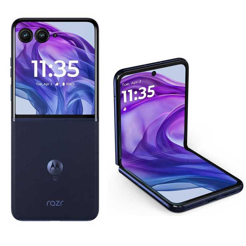 モトローラ モトローラ SIMフリースマートフォン motorola razr 50 Ultra Mobile Platform 6.9インチ メモリ/ストレージ：12GB/512GB ミッドナイトブルー PB410000JP PB410000JP
