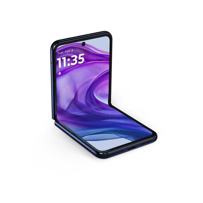 モトローラ モトローラ SIMフリースマートフォン motorola razr 50 Ultra Mobile Platform 6.9インチ メモリ/ストレージ：12GB/512GB ミッドナイトブルー PB410000JP PB410000JP