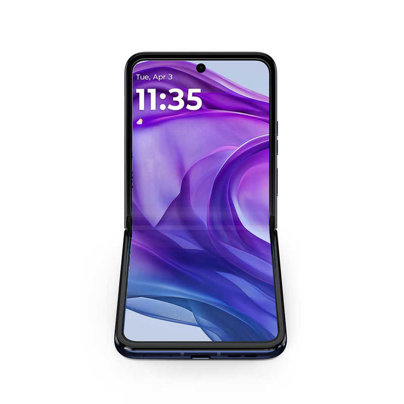 モトローラ モトローラ SIMフリースマートフォン motorola razr 50 Ultra Mobile Platform 6.9インチ メモリ/ストレージ：12GB/512GB ミッドナイトブルー PB410000JP PB410000JP