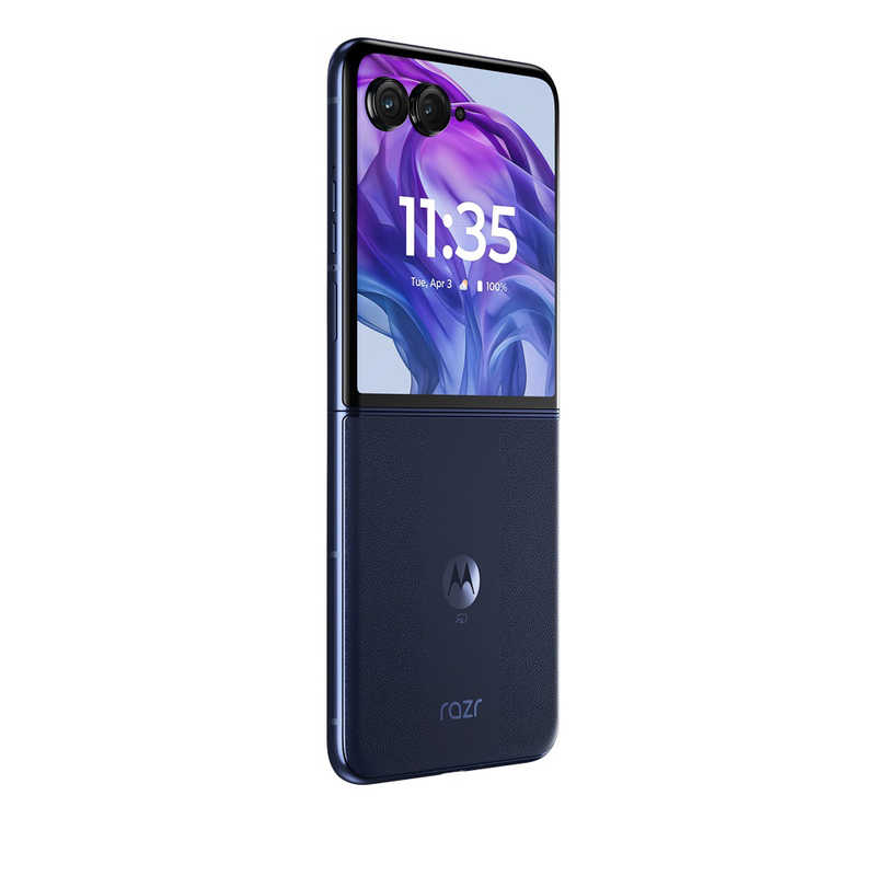 モトローラ モトローラ SIMフリースマートフォン motorola razr 50 Ultra Mobile Platform 6.9インチ メモリ/ストレージ：12GB/512GB ミッドナイトブルー PB410000JP PB410000JP