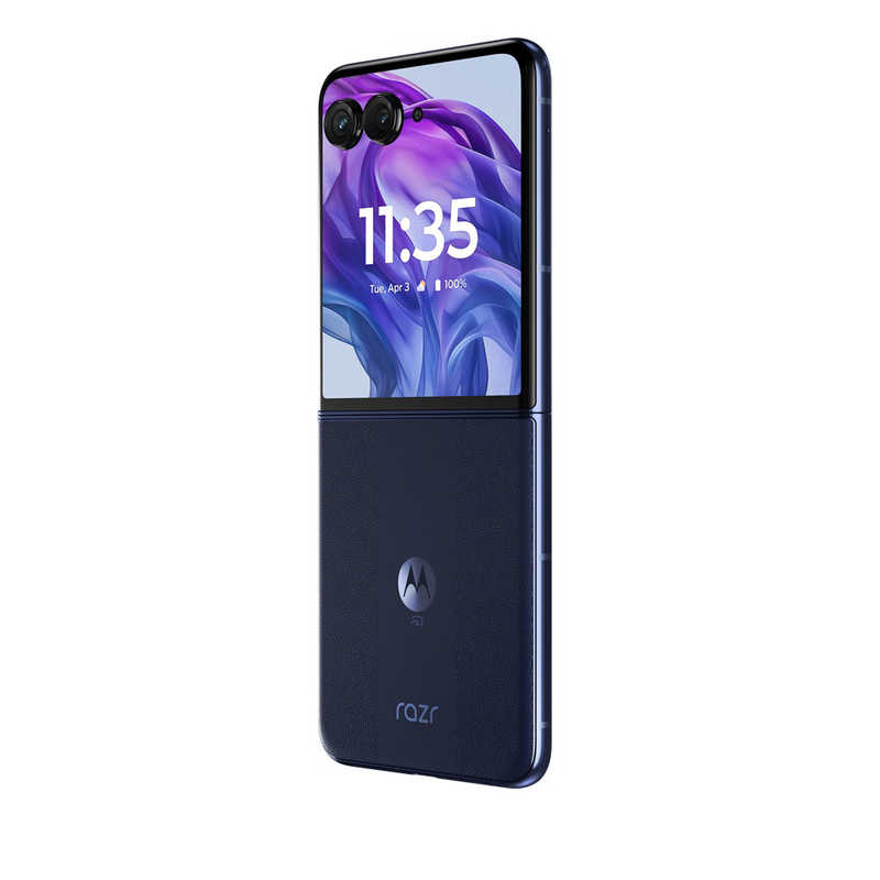 モトローラ モトローラ SIMフリースマートフォン motorola razr 50 Ultra Mobile Platform 6.9インチ メモリ/ストレージ：12GB/512GB ミッドナイトブルー PB410000JP PB410000JP