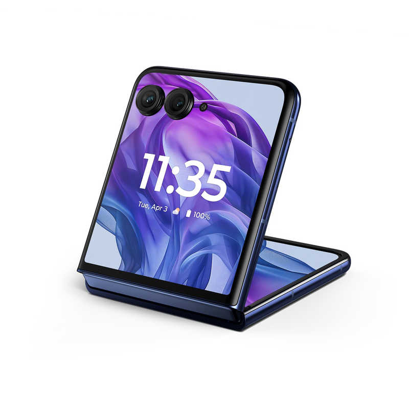 モトローラ モトローラ SIMフリースマートフォン motorola razr 50 Ultra Mobile Platform 6.9インチ メモリ/ストレージ：12GB/512GB ミッドナイトブルー PB410000JP PB410000JP