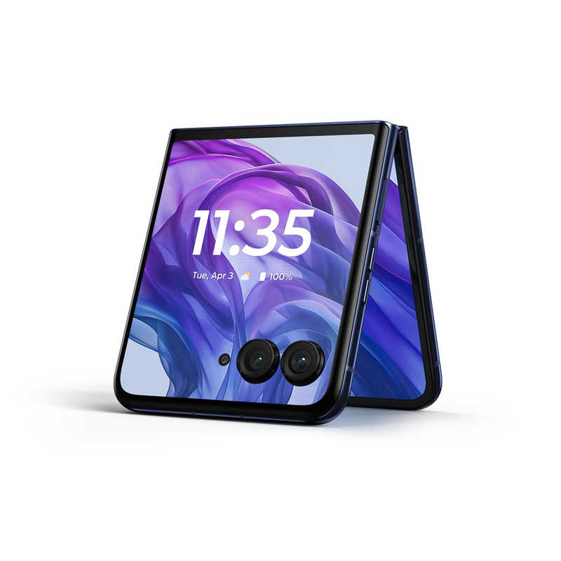モトローラ モトローラ SIMフリースマートフォン motorola razr 50 Ultra Mobile Platform 6.9インチ メモリ/ストレージ：12GB/512GB ミッドナイトブルー PB410000JP PB410000JP