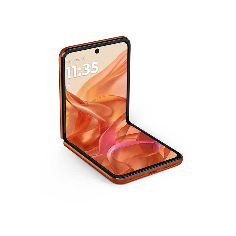 モトローラ モトローラ SIMフリースマートフォン razr 50 MediaTek Dimensity 7300X 6.9インチ メモリ/ストレージ：12GB/512GB スプリッツオレンジ PB230002JP PB230002JP