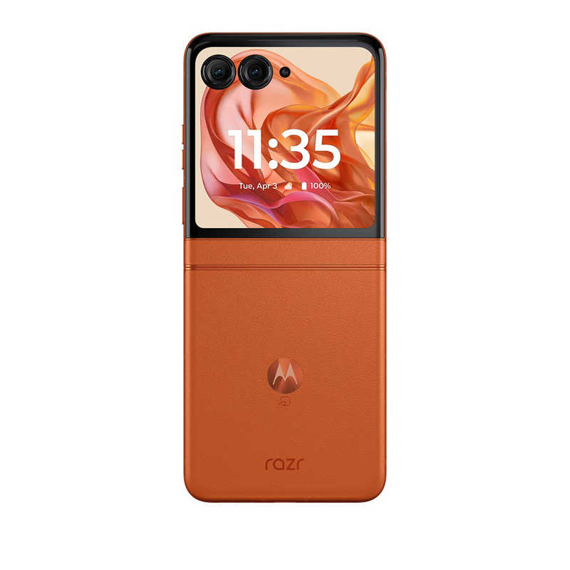 モトローラ モトローラ SIMフリースマートフォン razr 50 MediaTek Dimensity 7300X 6.9インチ メモリ/ストレージ：12GB/512GB スプリッツオレンジ PB230002JP PB230002JP